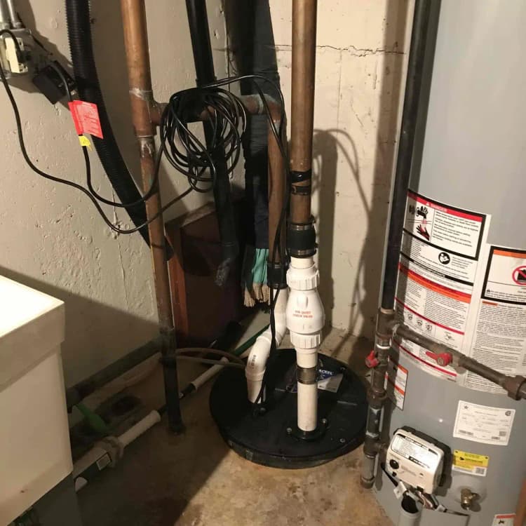 ejector pump in pit