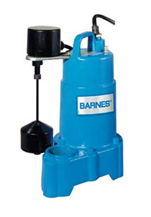 barnes sump pump