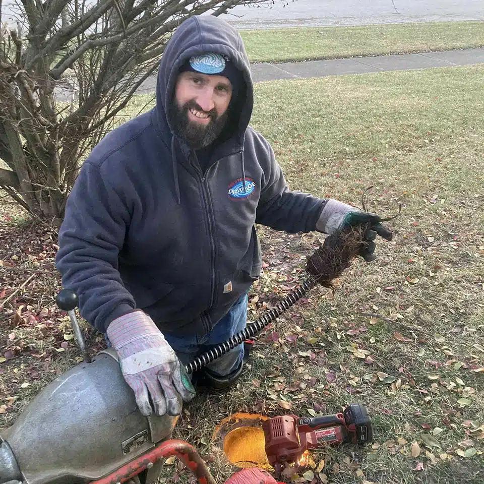Reid & Pederson tech working in Crete, IL.