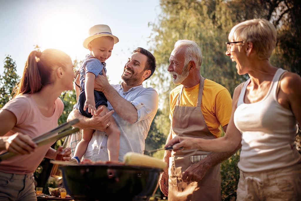 family summer bbq