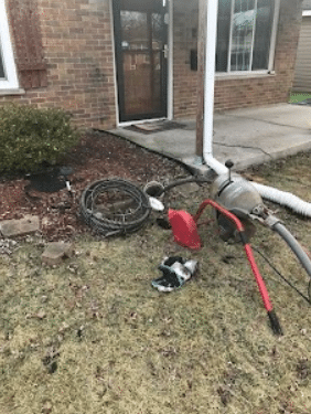 sewer rodding in crete